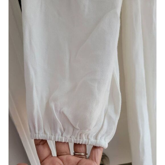 Aritzia Wilfred White Novella Dress 4 - Picture 8 of 11